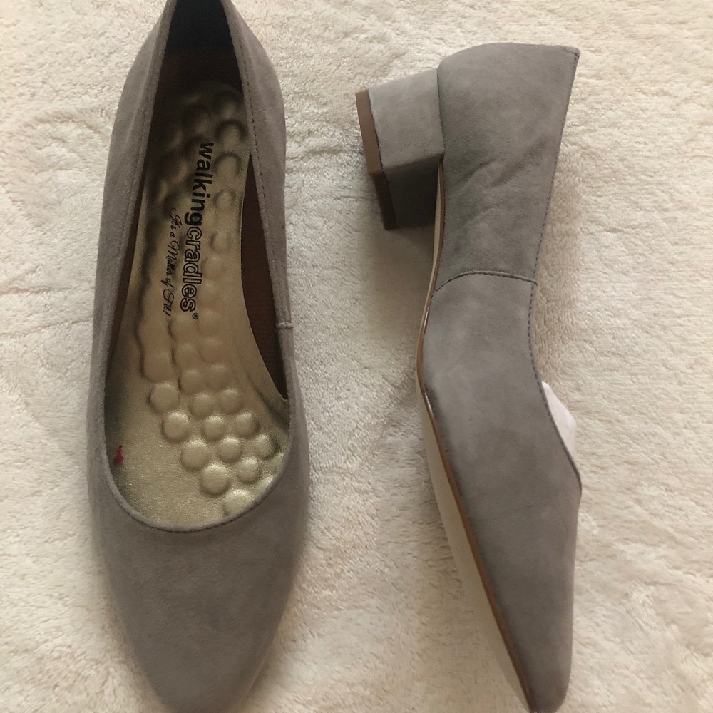 Walking Cradles Gray Heels